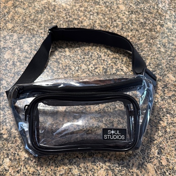 Accessories - Soul Studios Clear Fanny Pack